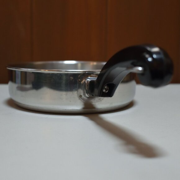 Vintage Farberware 1-Quart (7-inch) Saute Pan Stainless Steel Aluminum Clad - Picture 10 of 15